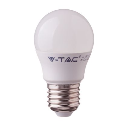 LED Bulb - SAMSUNG CHIP 4.5W E27 A++ G45 Plastic 6400K