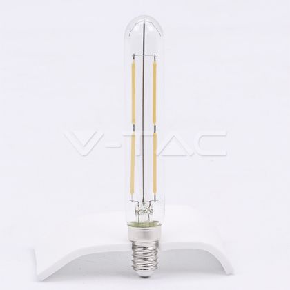 LED Bulb - 4W E14 T20 Filament Clear Glass 2700K