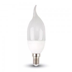 LED Bulb - 4W E14 Candle Flame 6400K