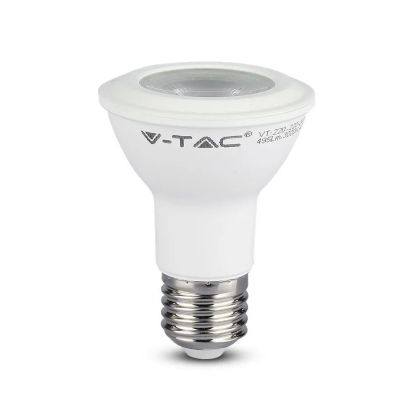 LED Bulb - SAMSUNG CHIP 5.8W E27 PAR20 Plastic 6400K