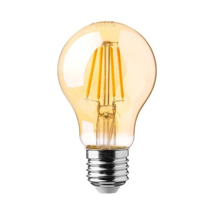 LED Bulb - 12W Filament E27 A60 Amber Cover 2200K