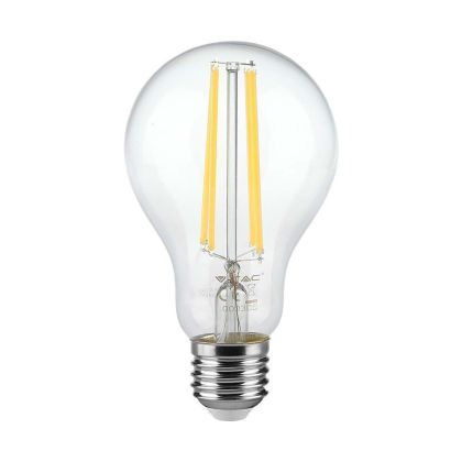 LED Bulb - 12W Filament E27 A60 Clear Cover 3000K