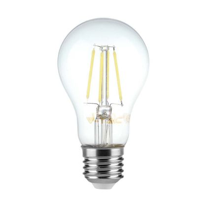 LED Bulb - 12W Filament E27 A60 Clear Cover 4000K