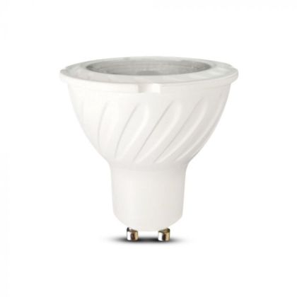 LED Spotlight SAMSUNG CHIP - GU10 7W Plastic SMD With Lens 6400K