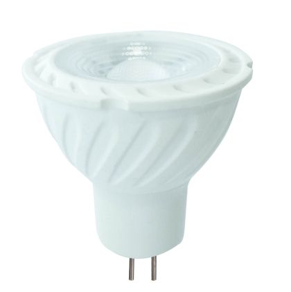 LED Spotlight SAMSUNG CHIP - GU10 6.5W MR16 Riple Plastic 110° 4000K