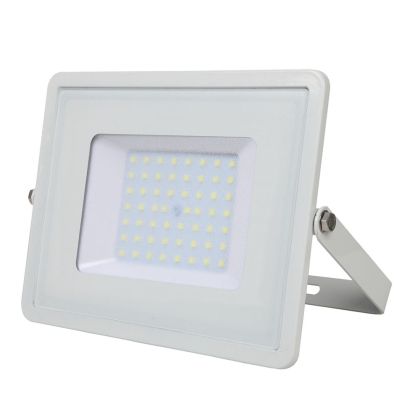 50W LED Floodlight SMD SAMSUNG CHIP White Body 6400K