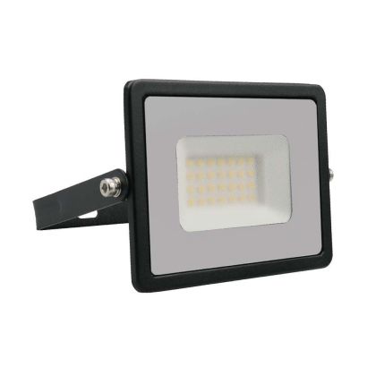 30W LED Floodlight SMD E-Series G2 Black Body 3000K