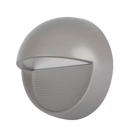 3W LED Step Light Grey Body Round 4200k