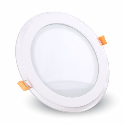 6W LED Panel Downlight Glass - Round 6400K