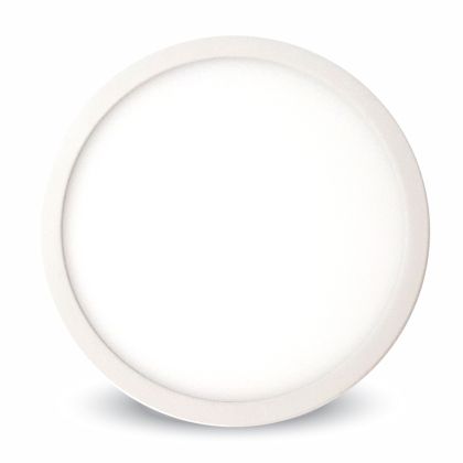 12W LED Surface Panel Downlight Premium - Round 3000K