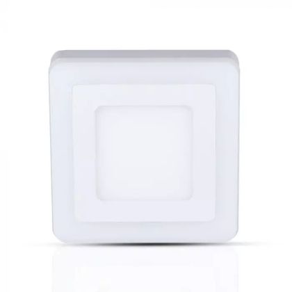 22W LED Surface Panel Downlight - Square 3000K EMC+CR80