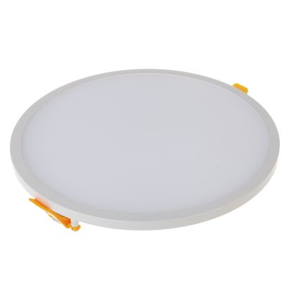 22W LED Frameless Panel Light Round 4200K