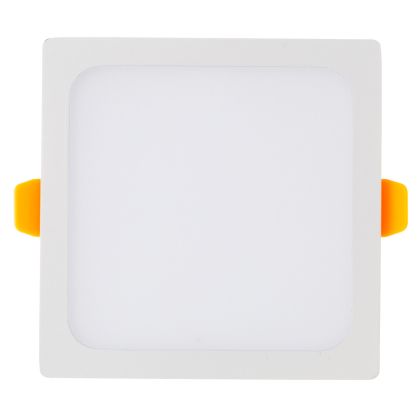 8W LED Frameless Panel Light Square 3000K