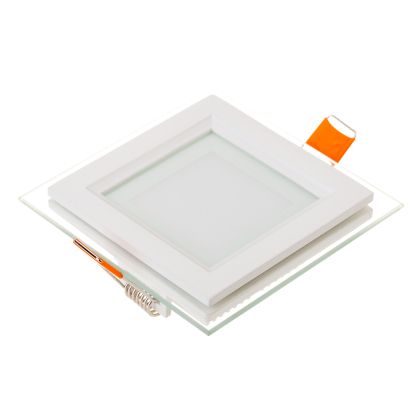 6W LED Panel Downlight Glass - Square 4000K