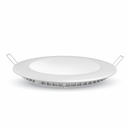 22W LED Slim Panel Light Round 3000K