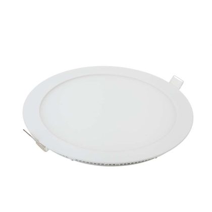 6W LED Premium Panel Downlight - Round 3000K