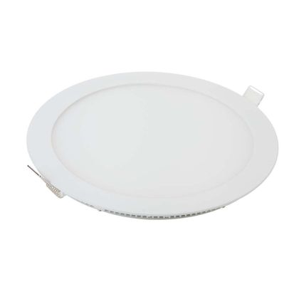 12W LED Premium Panel Downlight - Round 3000K