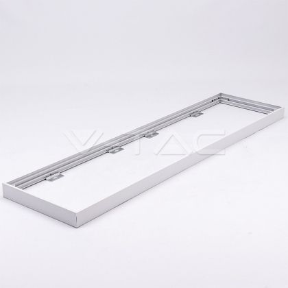 Aluminum Frame 300X1200 With Screws Fixed White