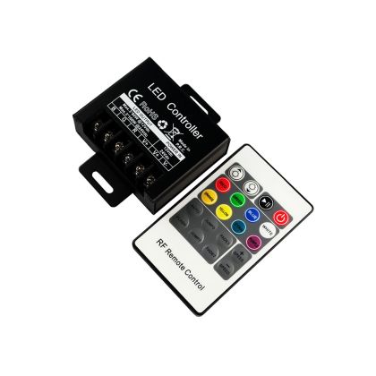 LED RGB Controller With 20 Key RF Remote Control Small