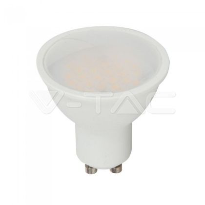 LED Bulb - 4.5W GU10 100` Plastic Milky Cover RGB + WW + CW