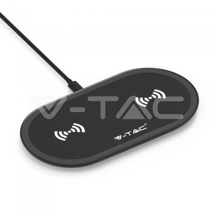 10W Wireless Charging Pad Black