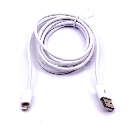 Iphone Cable White With MFI Licence