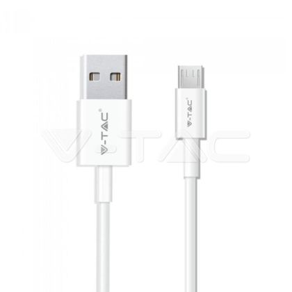 1 M Micro USB Cable White - Pearl Series