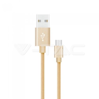 1 M Type C USB Cable Gold - Platinum Series