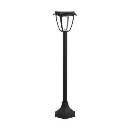 2W LED Solar Stand Lawn Black Body 3000K+6000K IP44