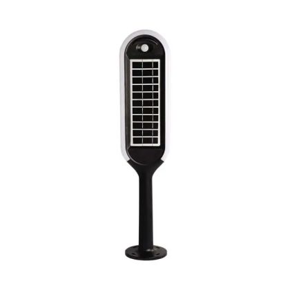 5W LED Solar Bollard Light With White + Black Body 4000K