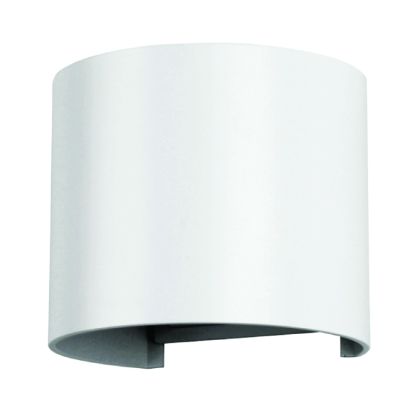 6W Wall Lamp With Bridglux Chip White Body Round IP65 3000K