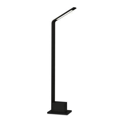 6W LED Outdoor Bollard Lamp Black Body 4000K IP54