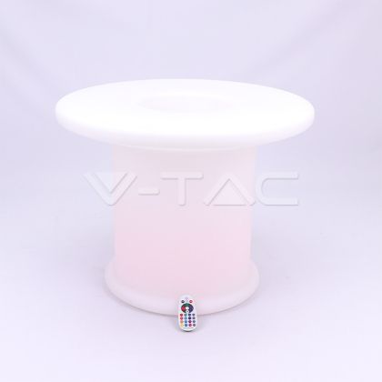 LED Coffee Table RGB D72*72*56CM