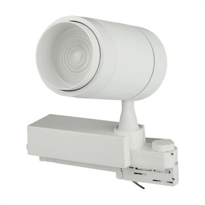 35W LED Track Light With Blue Tooth Control 3 in 1 White