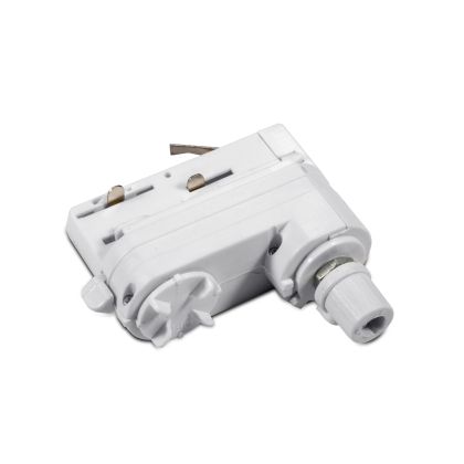 4 Track Light Adaptor White