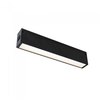 20W LED Magnetic SMD Linear Light Black IP20 24V 3000K