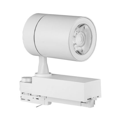 35W LED Track Light White Body 6500K