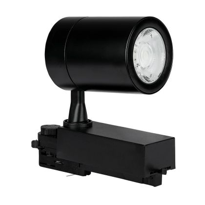 35W LED Track Light Black Body 4000K