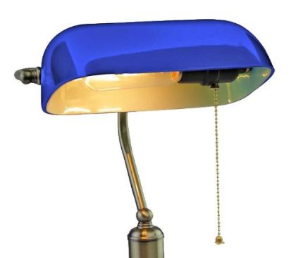 Glass Lampshade For VT-7151 Blue