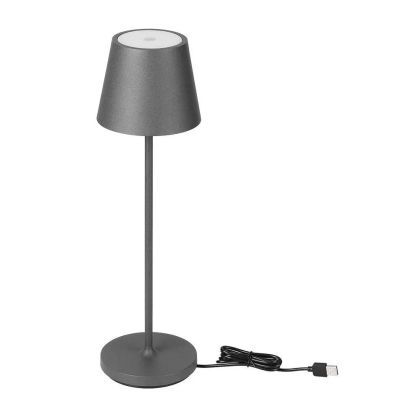 2W Led Table Lamp (4400mA Battery) IP54 Green Body 3000K