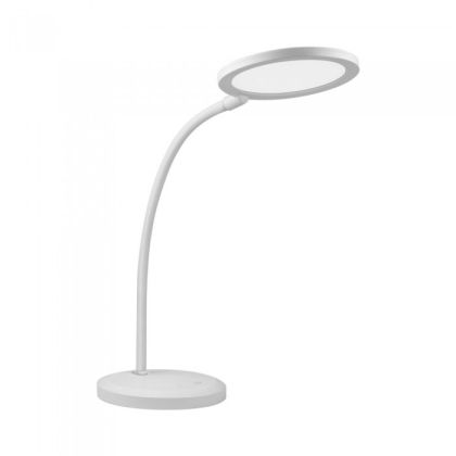 7W LED Desk Lamp With White Body Stepless Dimming 3000K