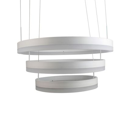 92W Soft Light Chandelier Dimmable White 3000K