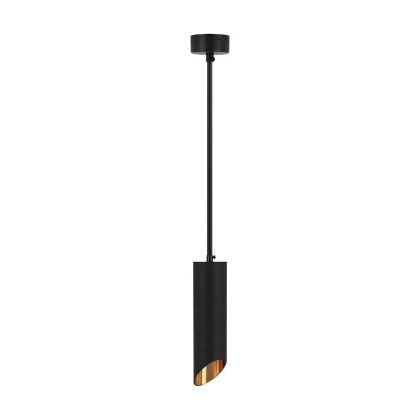 1*GU10 Hanging Pendant Black D:55*200MM