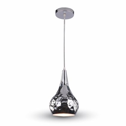 Chrome Pendant Light Holder ф180 Long