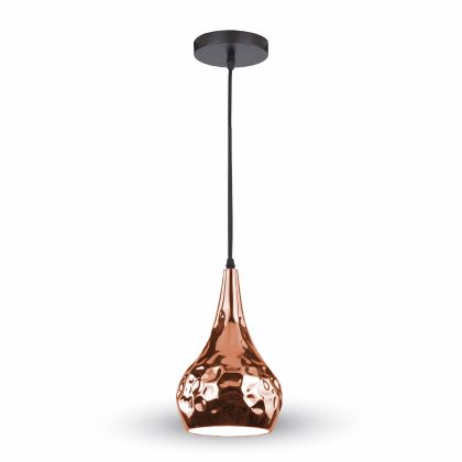 Rose Gold Pendant Light Holder ф180