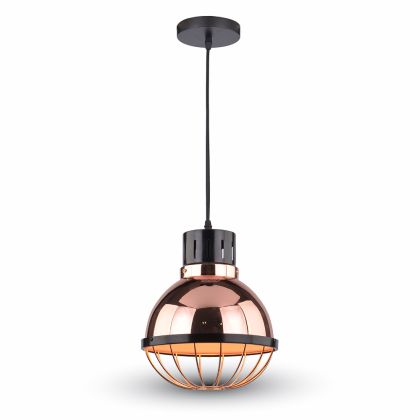 Rose Gold Pendant Light Holder ф250