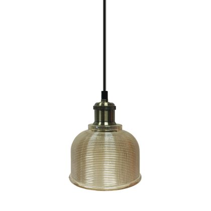 Glass Pendant Light Amber Glass ф145