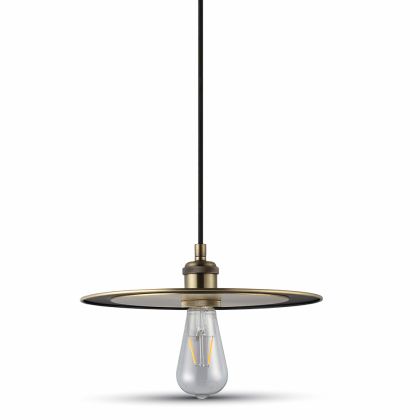 Metal Pendant Light Rose Gold