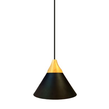 Aluminium Pendant Light Black