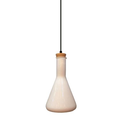 Glass Pendant Light White